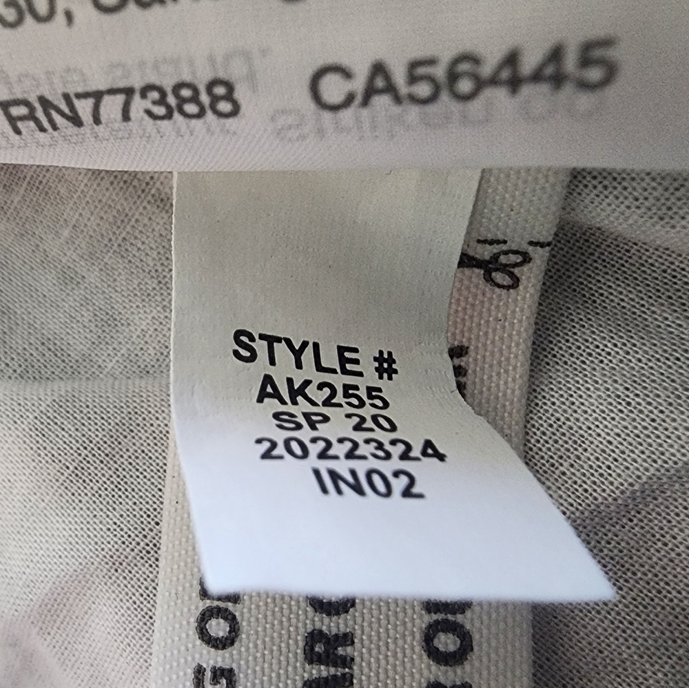 J CREW | Striped Linen Button-Front Sundress | Pastel Multicolored | Size 8 - Picture 7 of 8